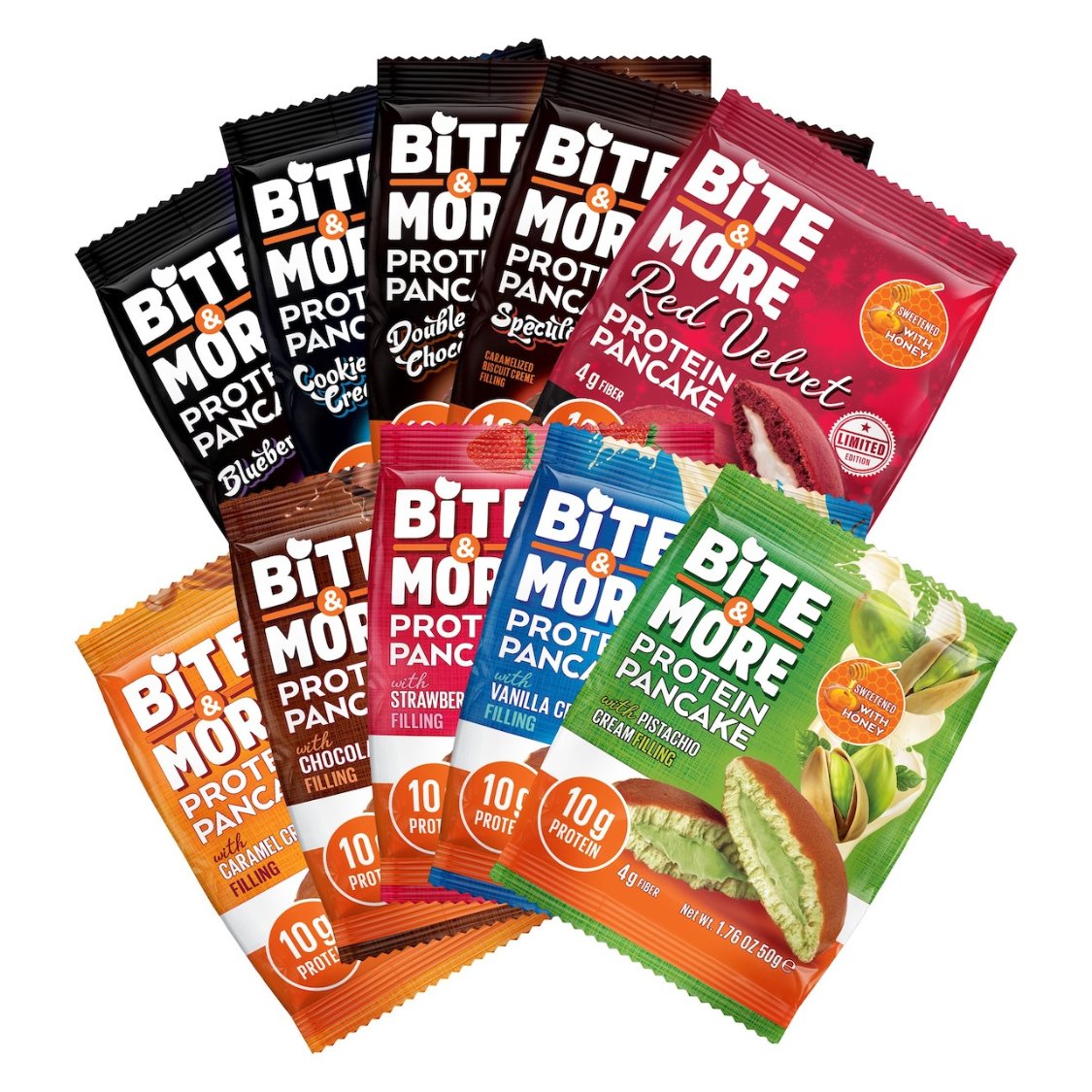 بايت آند مور  بروتين البان كيك